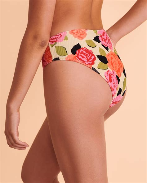 Billabong Bas De Bikini Jambe Haute Maui Magic Garden Fleurs G Antes