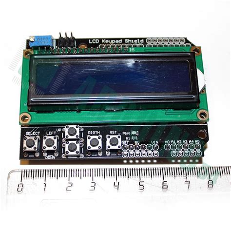 Купить Lcd 1602 C клавиатурой синий Lcd Keypad Shield с доставкой по России Интернет магазин