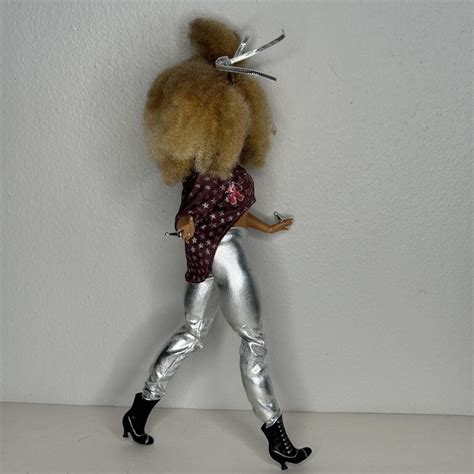 Barbie Blonde Afro Styled By Marni Senofante Curvy Articulated Jointed Aa Doll Etsy