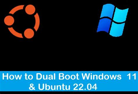 How To Dual Boot Ubuntu Lts And Windows