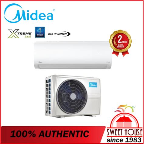 Midea Hp R Msxs Crdn Inverter Xtreme Save Series Wall Mount Air