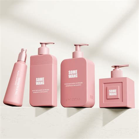 Somewang 150ml Custom PE Squeezable Empty Bottles Cosmetic Packaging