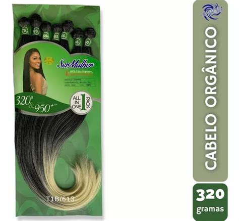 Cabelo Org Nico Ser Mulher Modelo Daiane Cm Liso Natural Cor T B