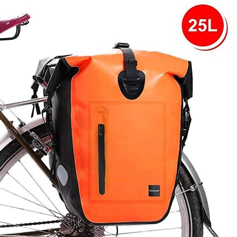 WATERFLY 25L Fahrradtasche Gepäckträger Tasche wasserdichte