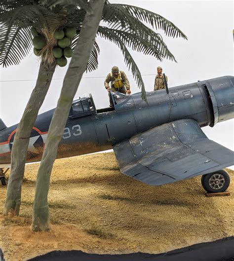 A Birdcage in Paradise - An F4U-1 Corsair diorama - Ready for ...