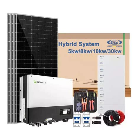 Eitai All In One 10kw Kit Hybrid Power Panel Energy Storage System China Solar Energy System