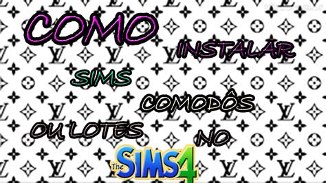 Como Instalar Sims Dos Ou Lotes No The Sims Youtube