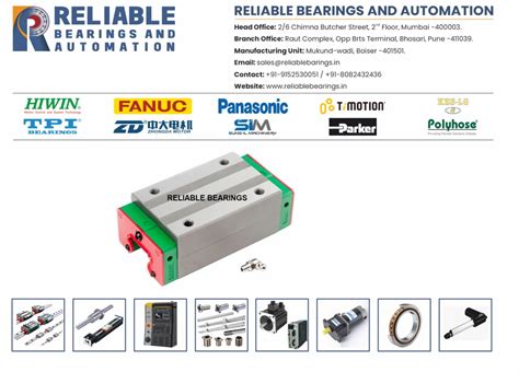 Eg Series Hiwin Linear Guideways For Rail Block At Rs Piece In Mumbai