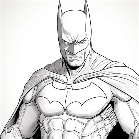 Premium Photo | A drawing of a man in a cape that says batman