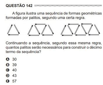 Observe As Figuras Abaixo Formadas Por Palitos E Complete A Tabela