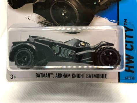 HOT WHEELS BATMAN ARKHAM KNIGHT BATMOBILE CFG HW CITY NO BLISTER PALADINO LEILÕES