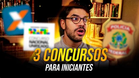 Melhores Concursos De N Vel M Dio Para Iniciantes Youtube