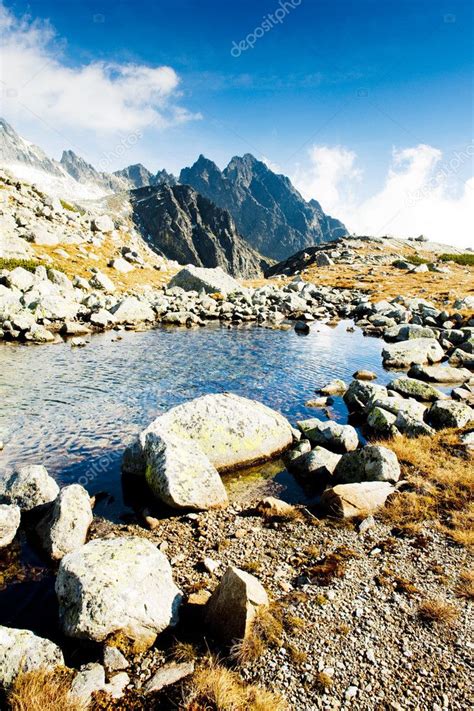 Zbojnicke Tarn Vysoke Tatry High Tatras Eslovaquia Fotografía De