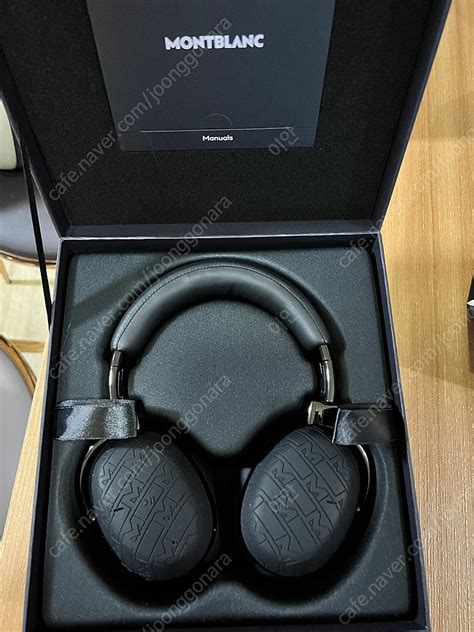 몽블랑헤드폰 mb01판매합니다 | 이어폰/헤드폰 | 중고나라