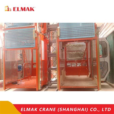 Cage Passenger Hoist Construction Elevator Concrete Hoist Building