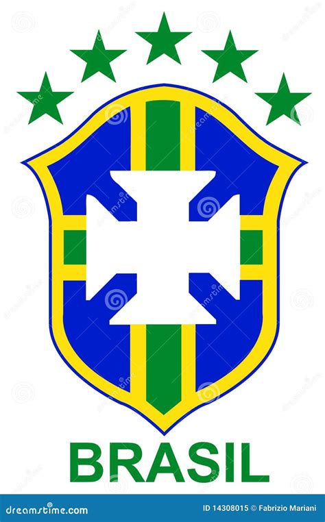 Brazil Soccer Logo Royalty Free Stock Photo - Image: 14308015