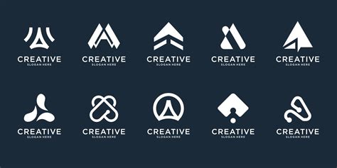 A Logo Vector Art, Icons, and Graphics for Free Download