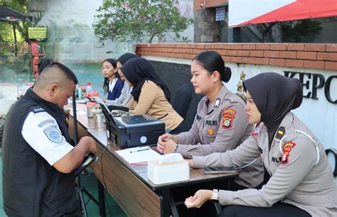 Polresta Bandara Soetta Gelar Pelayanan SIM Keliling Untuk Sambut HUT