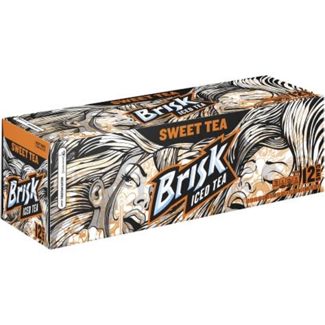 Brisk Sweet Iced Tea, 12 cans / 12 fl oz - Pick ‘n Save