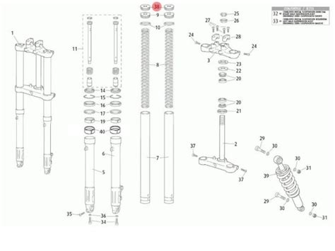 Bouchon De Fourche Origine Rieju Mrt Fourche Classique Pas X