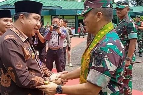 Pj Bupati Merangin Sambut Kunjungan Kerja Pangdam II Sriwijaya