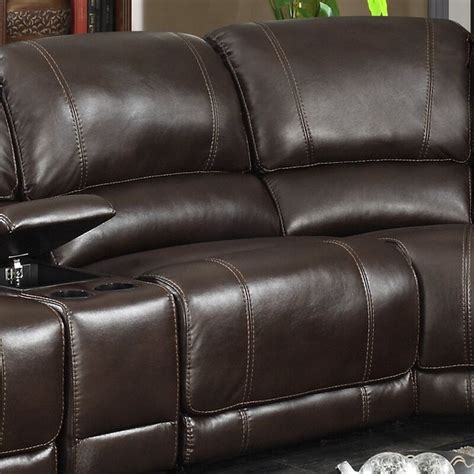 Gupton Piece Faux Leather Power Reclining Sectional Reclining