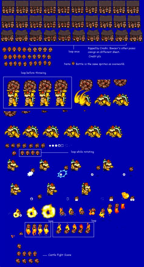 Mario And Luigi Bowsers Inside Story Download Super Mario Ds Sprites