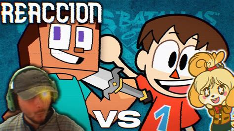 Slayer Reacciona A Steve Vs Aldeano Picas Batallas De Rap Del