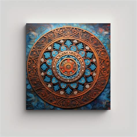 Cuadro Decorativo Estrellado Y Mandala En Decocuadros Compra Ahora