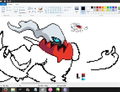 Darkrai Sprite WIP by glustora on DeviantArt