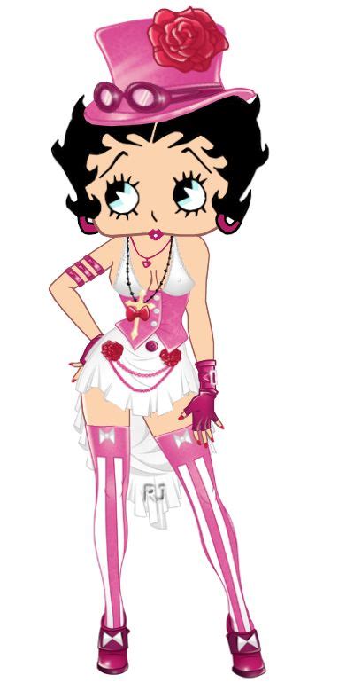 Steampunk Betty Betty Boop Art Pink Outfit Betties Steampunk Minnie