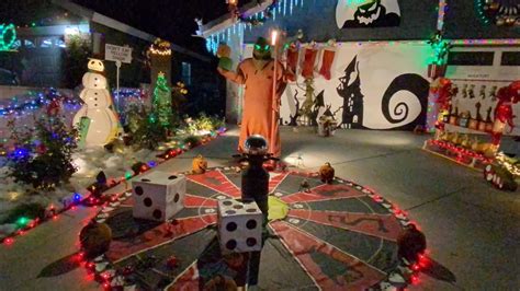 Incredible Mission Viejo Nightmare Before Christmas House Youtube