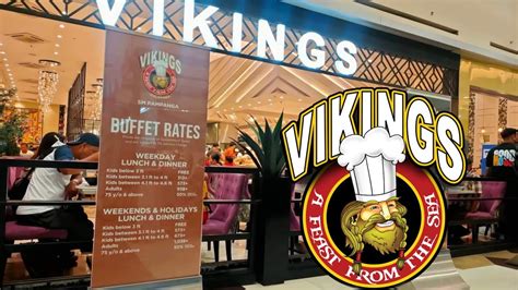 Vikings Luxury Buffet Sm City Pampanga Arabong Bisdak Youtube