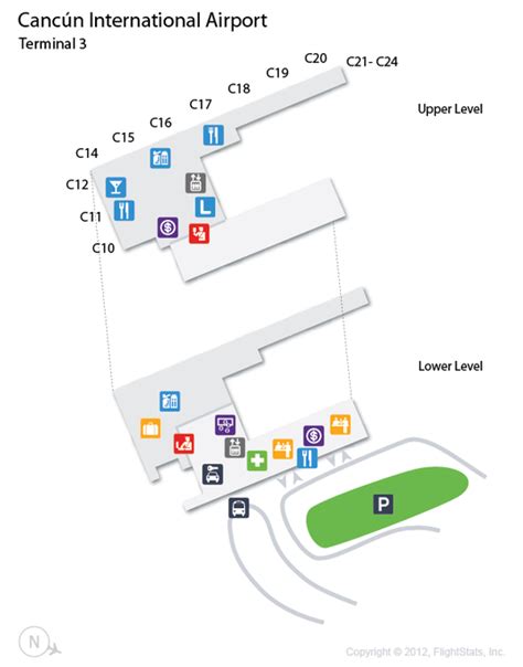 Cancun Airport Map And Guide