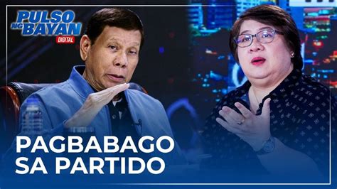 Pahayag Ni FPRRD Na Kahit Siya Na Lang Ang Maiwan Sa PDP Laban Hudyat