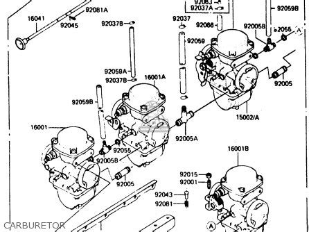 Kawasaki Zx A Europe Uk Fr Gr It Nr Sd Parts Lists And Schematics