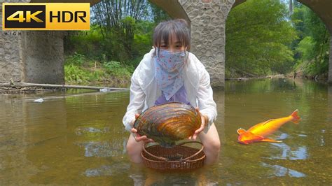 A Rural Girl Hunts Pearls In The Wild And Unexpectedly Obtains Rare