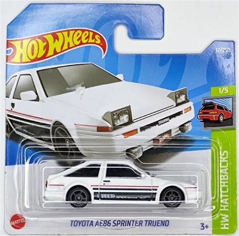 HOT WHEELS TOYOTA AE86 SPRINTER TRUENO HW HATCHBACKS 1 64 New 3 Inch Toy Car 6 23 PicClick UK