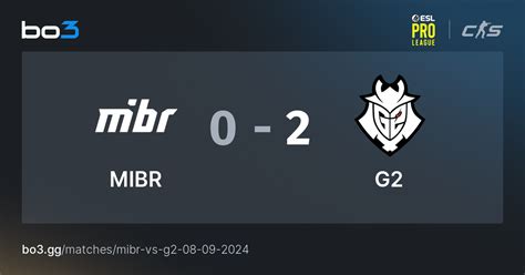 Mibr Vs G Cs Match At Esl Pro League Season