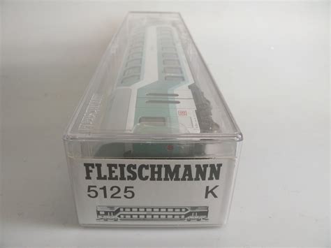 H0 Fleischmann 5125 K Personenwagen Doppelstockwagen Top Ovp BEL