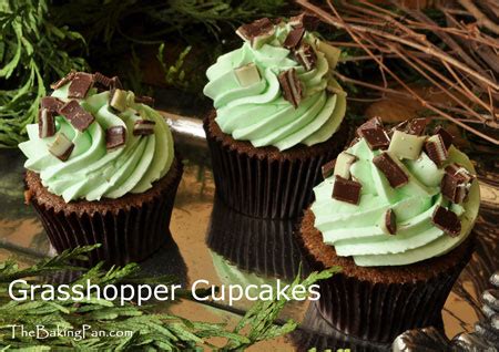 Grasshopper Cupcakes All Things Cupcake