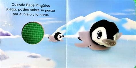 BEBÉ PINGÜINO Títere de dedos Mateo Leo