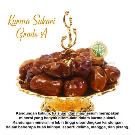 Jual Sukari Kurma Basah Sukkari Raja Asli Madinah 1 Kg Zahrani Golden