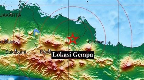 Gempa Bumi Tadi Pagi Di Majalengka Jabar Info Terkini Bmkg Guncang Di