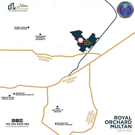 Royal Orchard Multan Location Payment Plan 2023