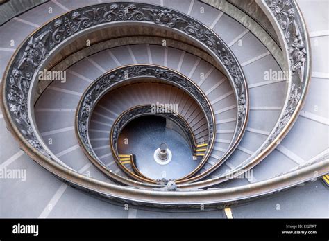 Bramante stairs, Vatican Museums, Giuseppe Momo staircase, Musei Vaticani, Vatican City Stock ...