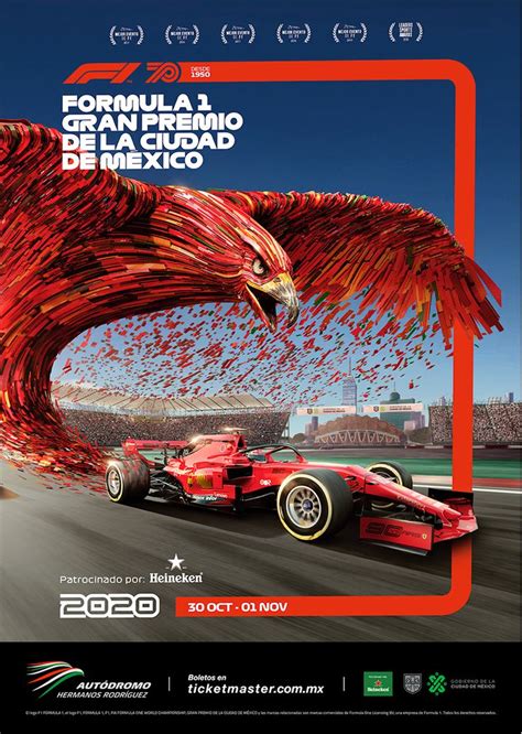 Conoce Los Pósters Del Formula 1 Gran Premio De México 2020 Techgames