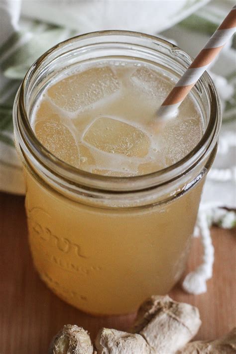 Homemade Ginger Kombucha The Wild Gut