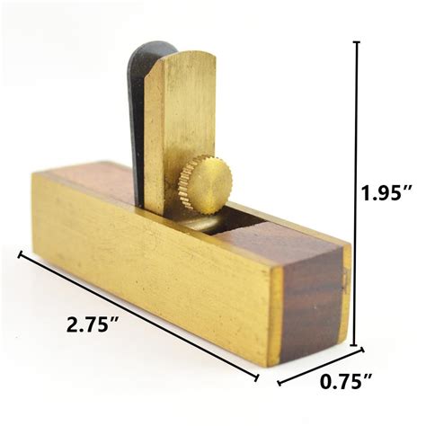 Crown Tools Brass Miniature 3 Scraper Plane Atelier Yuwaciaojp