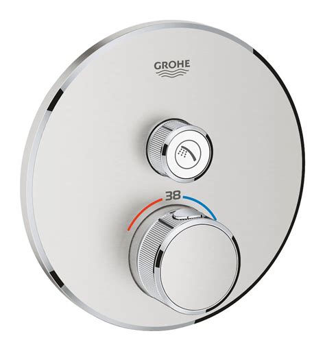 Grohe Thermostat Grohtherm Smartcontrol Fertigmontageset Rund